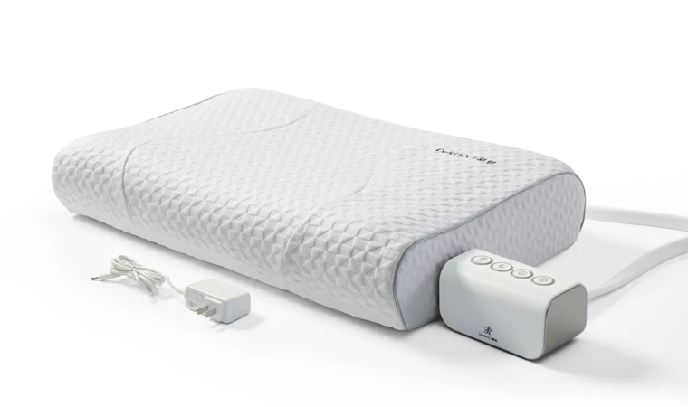 A Chinese company has brought a smart pillow to solve the problem of snorers