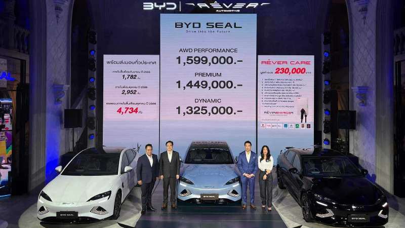 Over 1000 BYD seals sold within an hour of launch